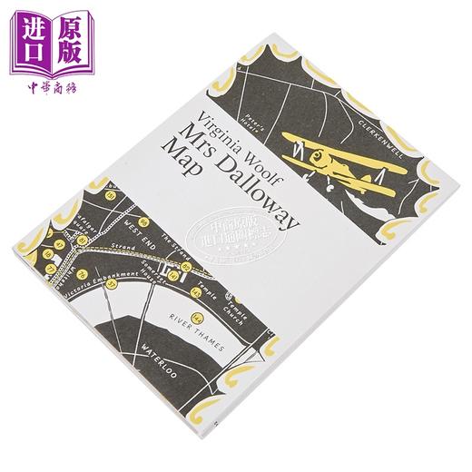 【中商原版】弗吉尼亚伍尔夫 达洛维夫人地图 Virginia Woolf Mrs Dalloway Map 英文原版 Martin Thelander 经典文学 商品图1