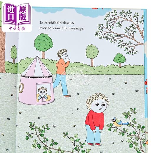 【中商原版】【法文版】阿奇博尔德故事系列 再见 山雀 Pauline Martin绘 Au revoir mésange 法文原版 Astrid Desbordes 商品图2