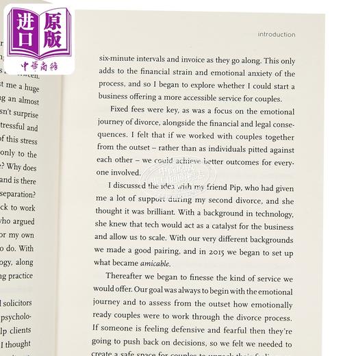 【中商原版】友好离婚 更友善的离婚 分居和共同抚养的实用指南 英文原版 Amicable Divorce A practical guide Kate Daly 商品图2