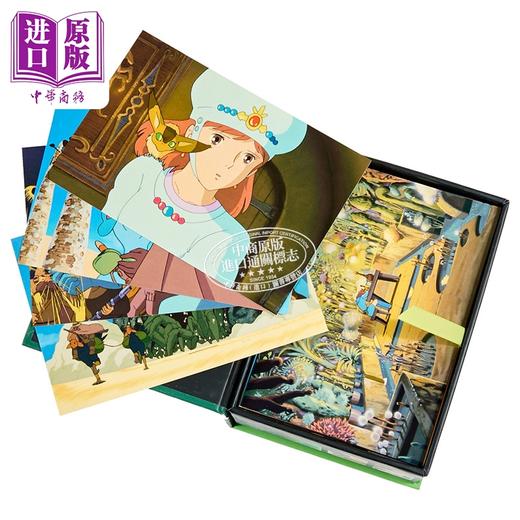 【中商原版】吉卜力工作室 100 张珍藏画面 第2卷 英文原版 Studio Ghibli 100 Collectible Postcards Volume 2 商品图2