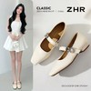 ZHR一字带浅口女鞋2026夏季新款小个子透气女单鞋舒适ins玛丽珍鞋★ 商品缩略图0