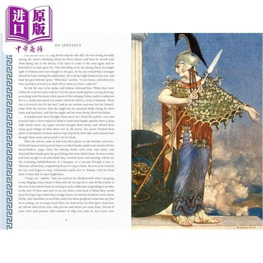 【中商原版】荷马史诗 奥德赛 塞缪尔·巴特勒译本 豪华插图版 The Illustrated Odyssey Delux Classics 英文原版 Homer 荷马 商品图4