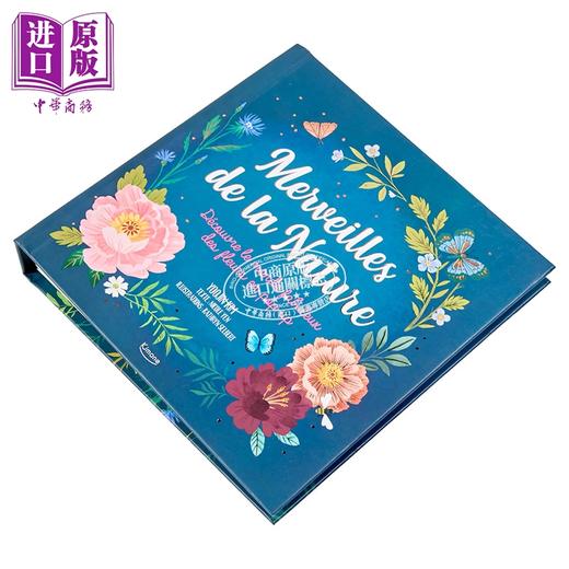 【中商原版】【法文版】美妙的大自然 花卉 3d书 Kathryn Selbert绘 法文原版 Merveilles de la nature Nicole Yen 商品图1