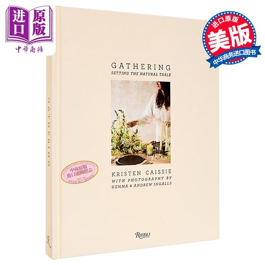 【中商原版】聚会 布置自然餐桌 花卉与手工制的融合 Gathering Setting the Natural Table 英文原版 Moon Canyon  商品图0