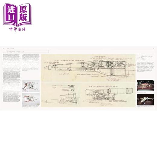 【中商原版】DK 星球大战工程 幕后的设计和艺术品 Star Wars The Blueprints Designs and Artwork from he Scenes 英文原版  商品图4