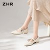 ZHR一字带浅口女鞋2026夏季新款小个子透气女单鞋舒适ins玛丽珍鞋★ 商品缩略图2