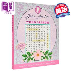 【中商原版】简 奥斯汀填词游戏 英文原版 Jane Austen Word Search