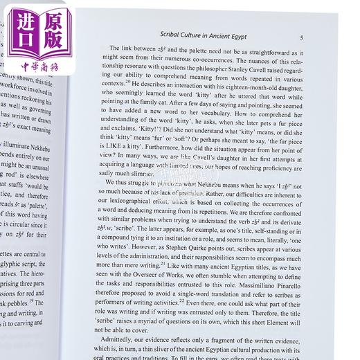 【中商原版】古埃及的文字文化 考古学 Scribal Culture in Ancient Egypt 英文原版 Niv Allon 商品图2