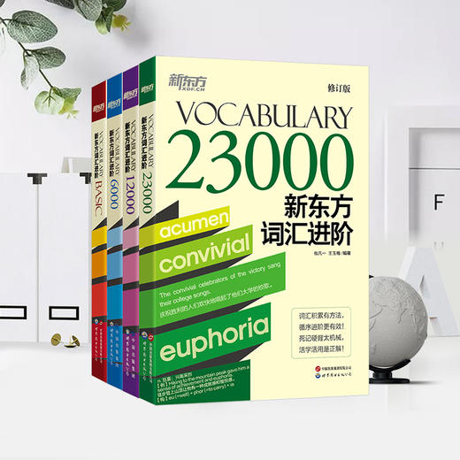 【新东方】新东方词汇进阶Vocabulary系列 Basic/6000/12000/23000 包凡一王玉梅 新东方英语 商品图3