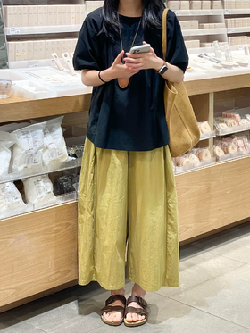 韩系纯色九分阔腿裤 | 胯宽、大腿粗、小腿有肌肉都能完美修饰【3-5天发货】