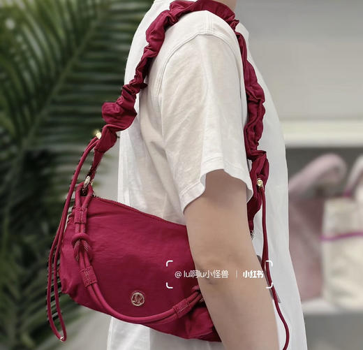 正品Lu家Ruched Mini单肩包腋下包手提包1.5L072502 商品图4