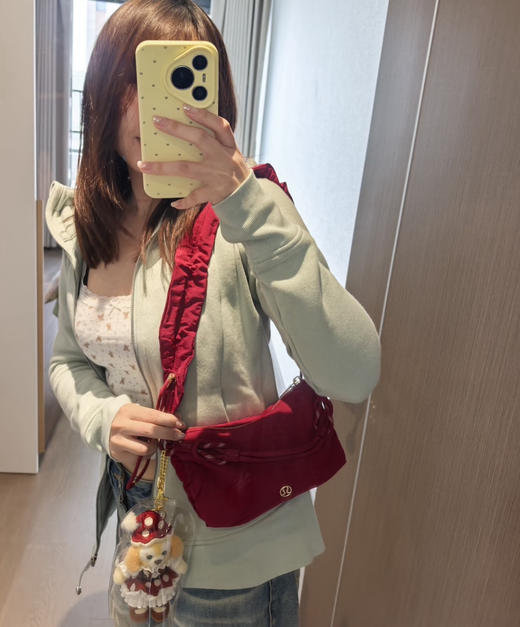 正品Lu家Ruched Mini单肩包腋下包手提包1.5L072502 商品图3