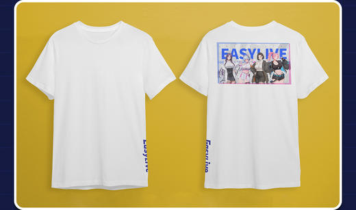 EasyLive 限定 IP 潮 T｜重磅纯棉，男女同款 oversize 商品图3