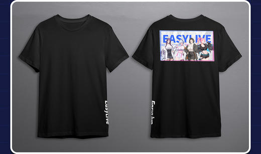 EasyLive 限定 IP 潮 T｜重磅纯棉，男女同款 oversize 商品图2