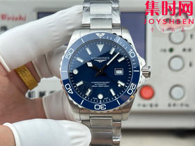 U8浪琴康卡斯潜水系列 第三代康卡斯 新经典 再征服 男士腕表 表径42mm