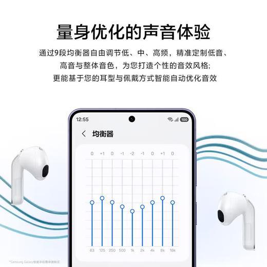 【官方直营】三星 Galaxy Buds4 真无线主动降噪蓝牙耳机 包装微瑕 商品图4