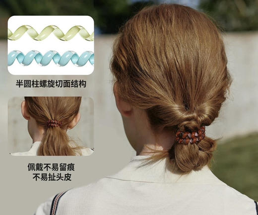真代工⚠️⚠️⚠️丹麦依慧达果冻发圈6个072708 商品图10