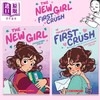 预售 【中商原版】新来的女孩 漫画书套装2册 彩色绘本 The New Girl First Crush #1-2 A Graphic Novel 英文原版 Cassandra Calin 商品缩略图0
