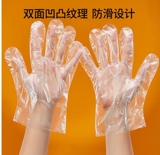 【QT】紫竹林 一次性PE手套 40盒/件 40只左右/盒 商品图2