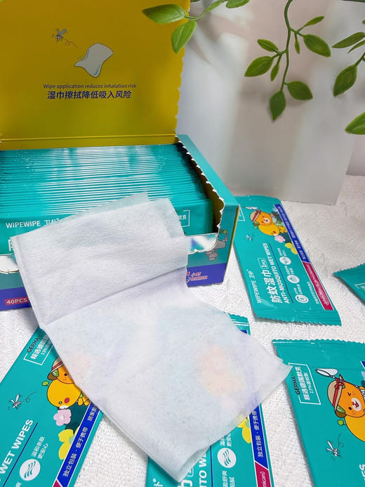 卫朴驱蚊湿巾 40片/盒 商品图6