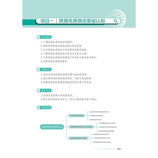 跨境电商物流/中高职一体化课程改革(跨境电子商务专业)配套教材/于丽娟 主编/叶碧琼 执行主编/谢丹璇 戴庆玲 执行副主编 商品图1