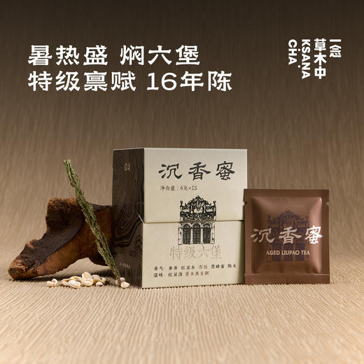 沉香蜜·2010年特级六堡 | 60g/盒  | 黑茶类 | 浮世茶系列 商品图0