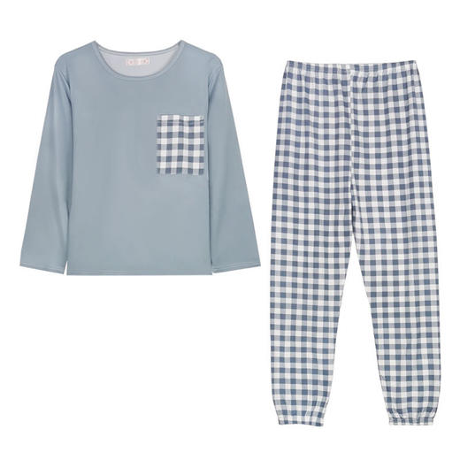 【秋日新品❗️超舒服家居服套装】柔软细腻，宅家舒眠系，上身就不想脱下来！春秋季睡衣女长袖长裤简约休闲女士大码可外穿★美物社 商品图4