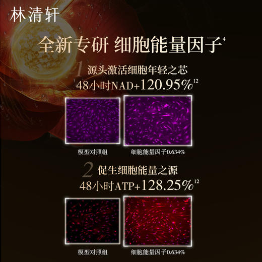 【爆款组合 】林清轩山茶花5.0抗皱修护精华油3ml+小金珠抗皱微珠精华水30ml+2.0黑金时光肽抗皱面霜6g 商品图13