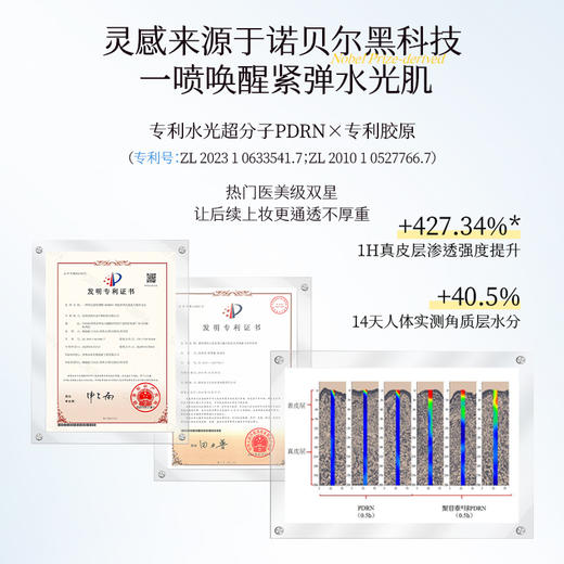 【MENOW】美诺妆前果冻喷雾50ml  精华贴贴面霜保湿补水舒缓修护持妆服帖不卡粉 商品图3