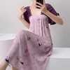 【顺滑亲肤 飘逸灵动】宫诏 新中式改良汉服方领棉绸连衣裙 自带胸垫居家户外两穿 11款可选 商品缩略图5