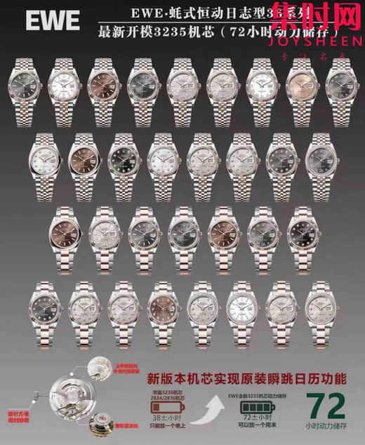 EWE劳力士日志36全家福 商品图2