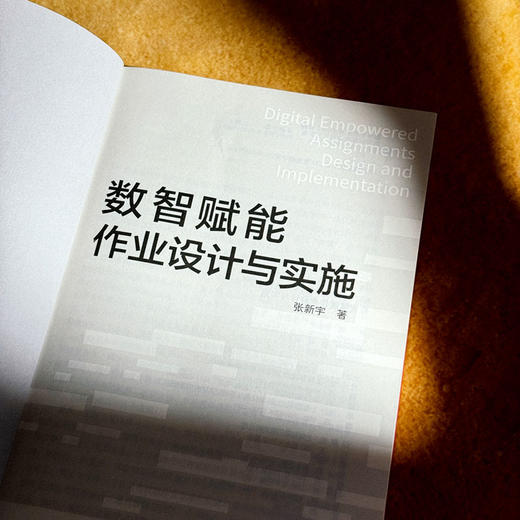数智赋能作业设计与实施 张新宇 商品图6