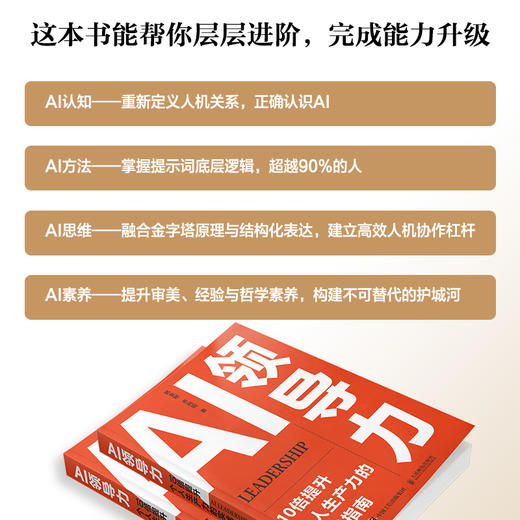 AI领导力：10倍提升个人生产力的实战指南 姚金刚乔向阳著 AI使用技巧豆包DeepSeek 商品图4