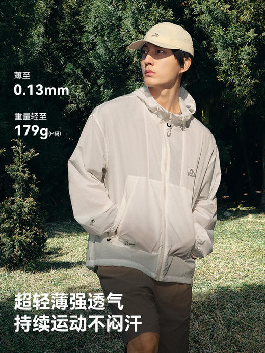 伯希和户 外防晒衣男女同款防风皮肤衣轻薄防晒服外套 12421220 商品图3