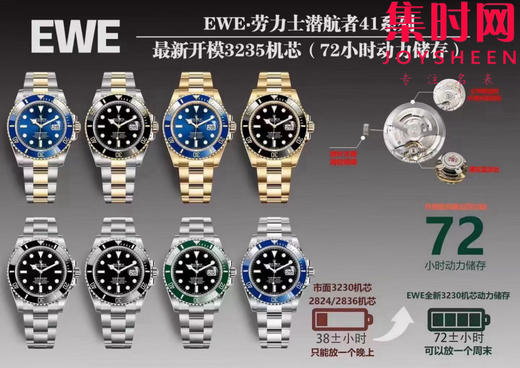 EWE劳力士水鬼全家福 商品图0