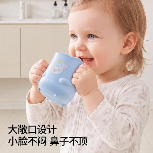【洗浴用品】嫚熙儿童洗漱杯牙刷杯宝宝漱口杯牙缸刷牙杯子家用男女孩防摔水杯 商品图1