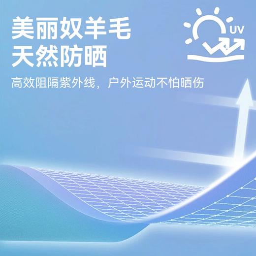 灰壳美利奴羊毛户外魔术头巾运动夏轻薄透气速干面罩吸湿排汗围脖 商品图5