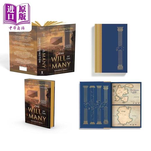 【中商原版】众人的意志 豪华版精装本 The Will of the Many 英文原版 James Islington 奇幻流行小说 商品图3