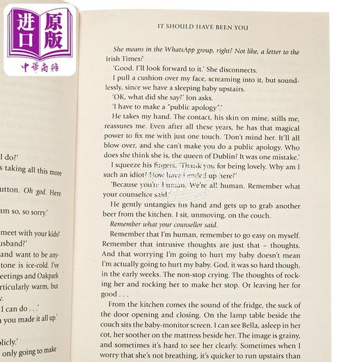 预售 【中商原版】本来应该是你 都是她的错 作者 英文原版 It Should Have Been You Andrea Mara 商品图2
