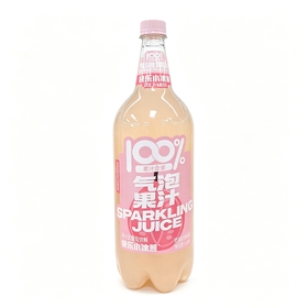 快乐小冰熊1.56L 100%气泡水青提芭乐
