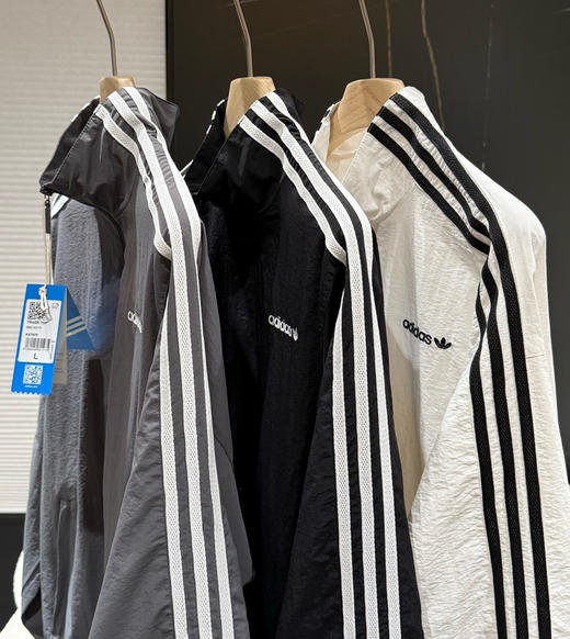 原单三叶子𝐓𝐑𝐀𝐂𝐊 𝐓𝐎𝐏立领梭织夹克外套072904 商品图7