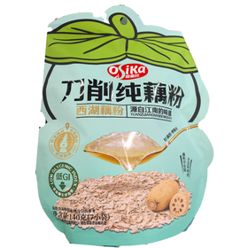T噢嘶咔140g低GI刀削纯藕粉