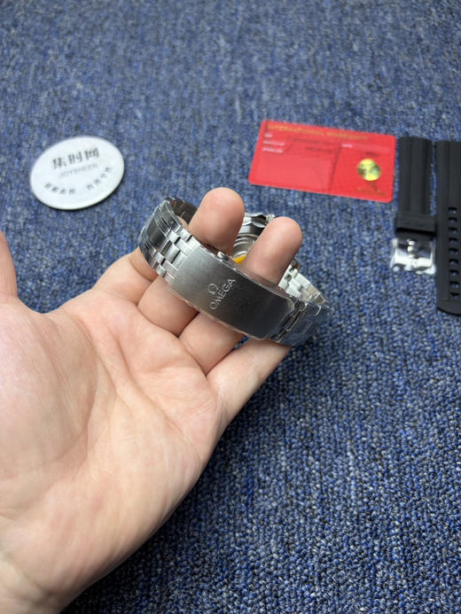 欧米茄JVS海马300米系列 原装开模 黑海马 男士腕表 表径42mm 商品图6