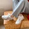 梦惠妮·奶盖方糖网面德训鞋 | 无痛增高近6cm，暴走不累，透气舒爽！时髦又舒服～ 商品缩略图2