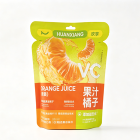 欢享60g橘子味果汁