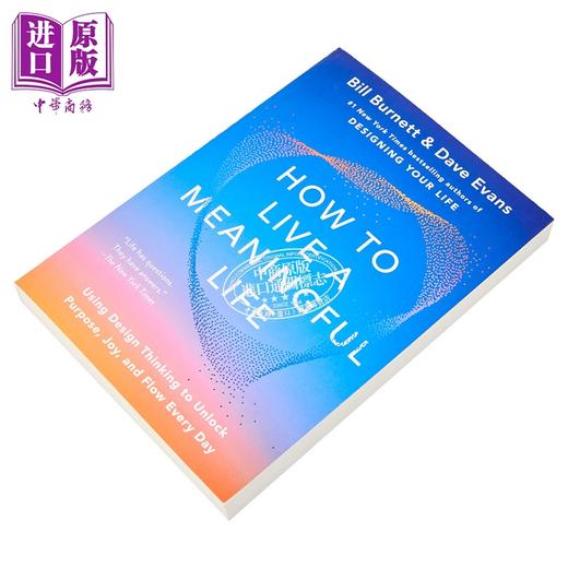预售 【中商原版】比尔伯内特 如何过上有意义的生活 How To Live A Meaningful Lifpa 英文原版 Bill Burnett 商品图1