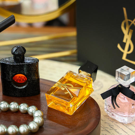 【送礼优选】【双节特惠】YSL圣罗兰欢悦香氛女士礼盒（黑鸦片 7.5ML+反转巴黎 7.5ML+自由之水 7.5ML） 商品图5