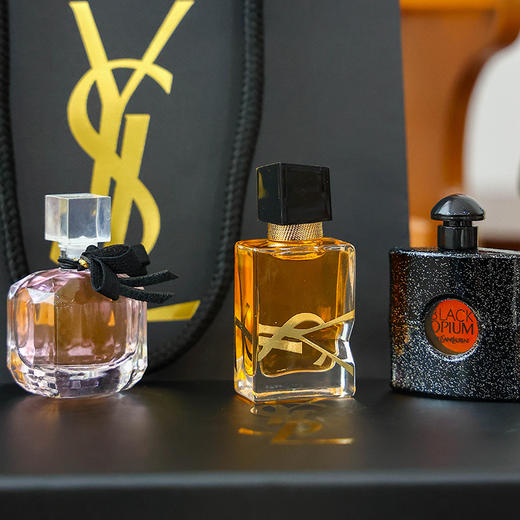 【送礼优选】【双节特惠】YSL圣罗兰欢悦香氛女士礼盒（黑鸦片 7.5ML+反转巴黎 7.5ML+自由之水 7.5ML） 商品图1