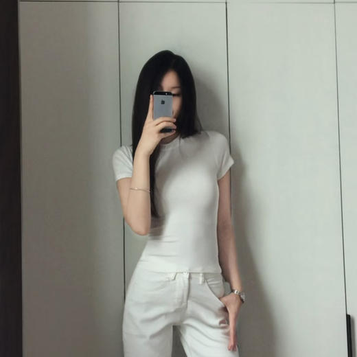 alright then修身圆领短袖T恤072907 商品图8