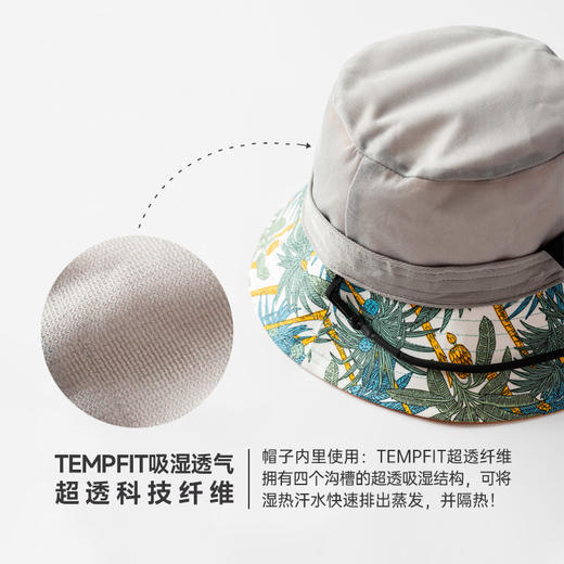 极限崂里假日椰风G-ePTFE防晒防水渔夫帽户外超轻通勤旅游休闲垂钓 -5018 商品图2